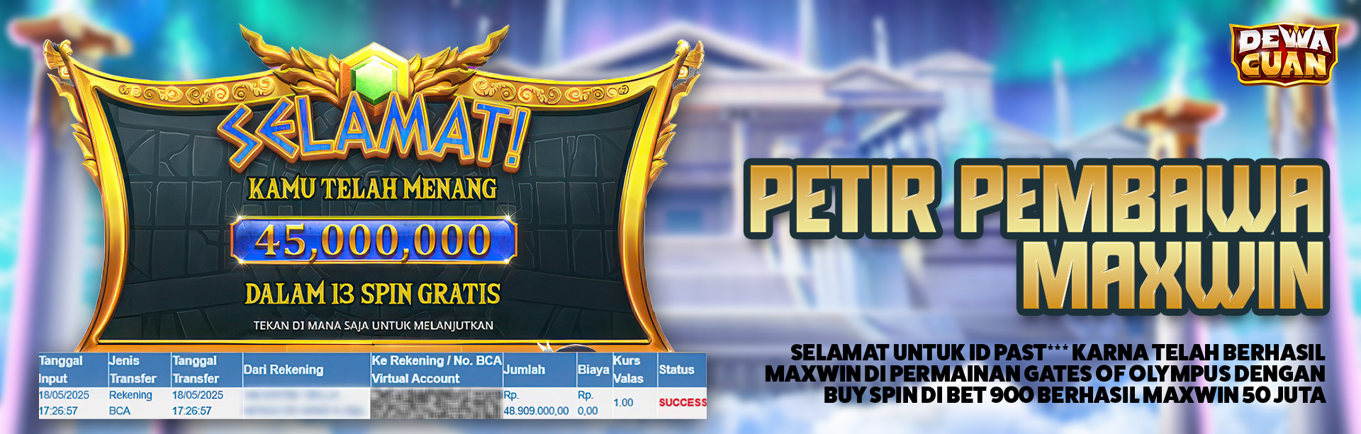 Dewacuan Petir Pembawa Maxiwn