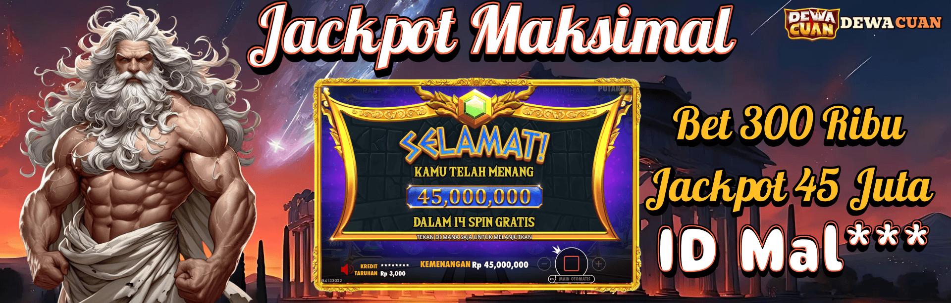 Testimoni sampai tanggal 10 November