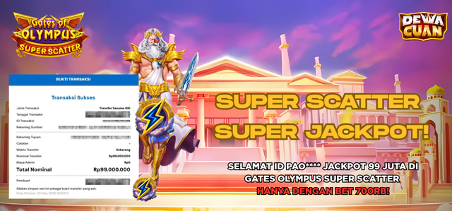 SUPER SCATTER SUPER JACKPOT