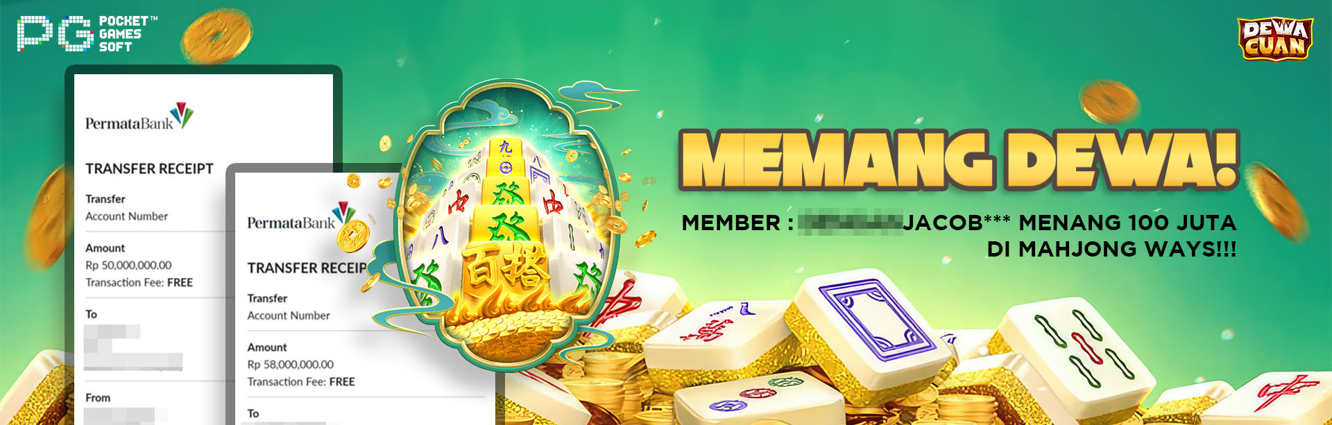 Member JP mahjong ways di Dewacuan